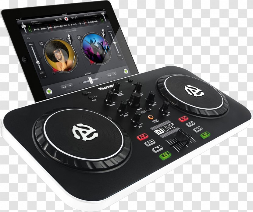 Djay Disc Jockey Audio Mixers DJ Controller - Electronics - Portable Transparent PNG