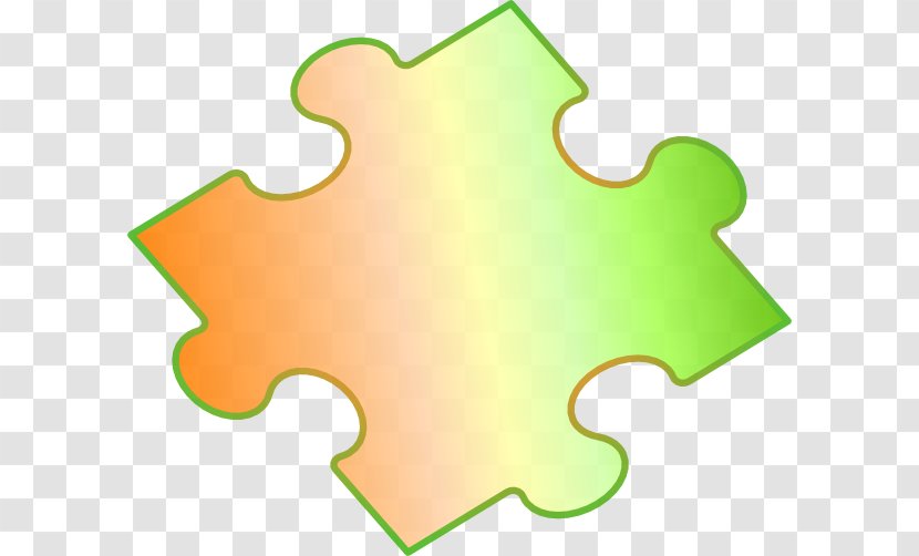 Jigsaw Puzzles Green Clip Art - Puzzle Video Game - Red Gradient Transparent PNG