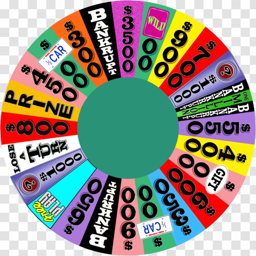 Game Show Television Contestant Art - Fortune Wheel Transparent PNG