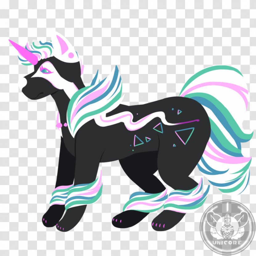 Horse Unicorn Pink M Clip Art Transparent PNG