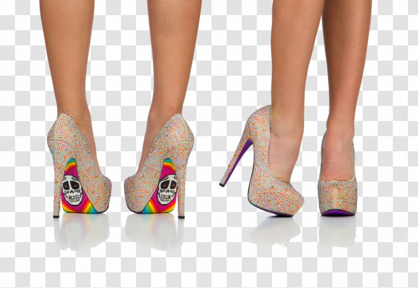 High-heeled Footwear Sandal Ankle Shoe - Watercolor - Legs Download Transparent PNG