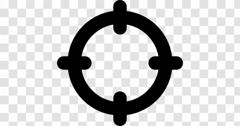 Black And White Symbol Waypoint - User Interface Transparent PNG