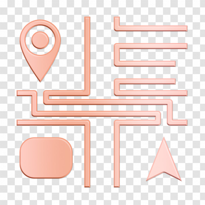 Navigation Icon Navigation And Maps Icon Way Icon Transparent PNG