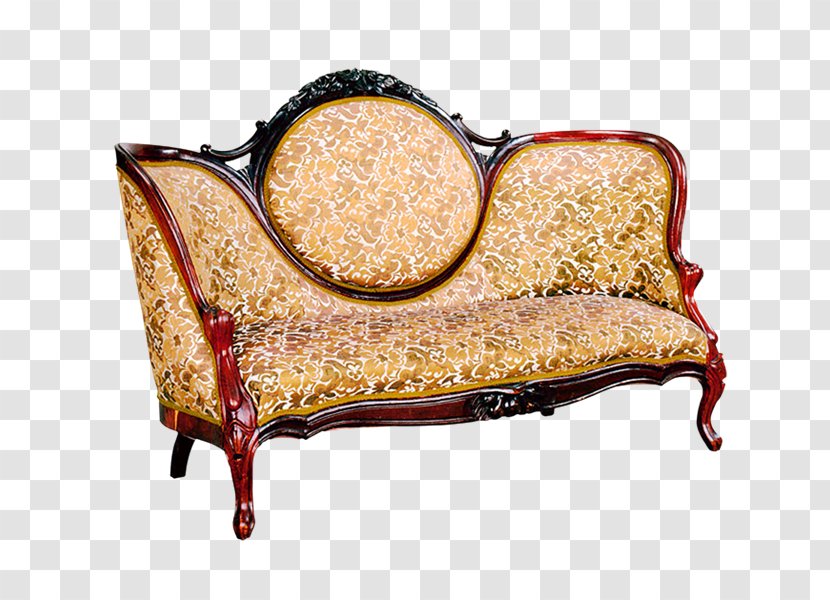 Loveseat Furniture Divan Couch - Digital Image - Silla Transparent PNG