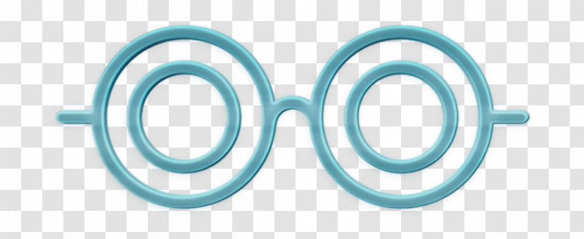 Vision Icon School Icon Glasses Icon Transparent PNG