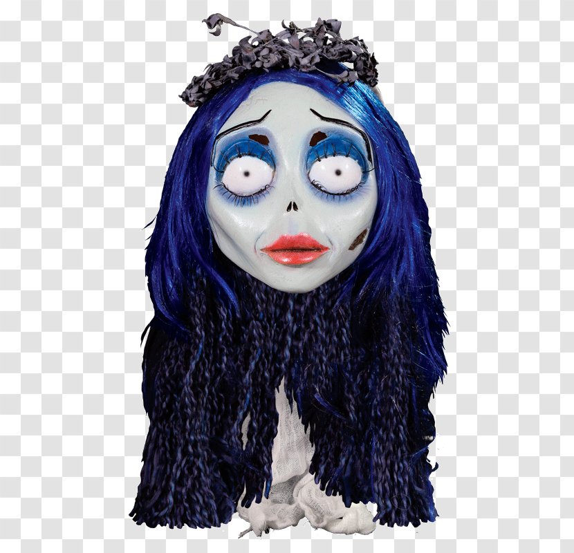 Corpse Bride Mask Halloween Costume Disguise - Cartoon Transparent PNG