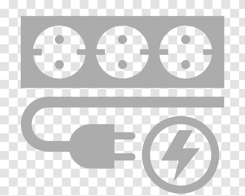 AC Power Plugs And Sockets Photography - Logo - Lightning Transparent PNG