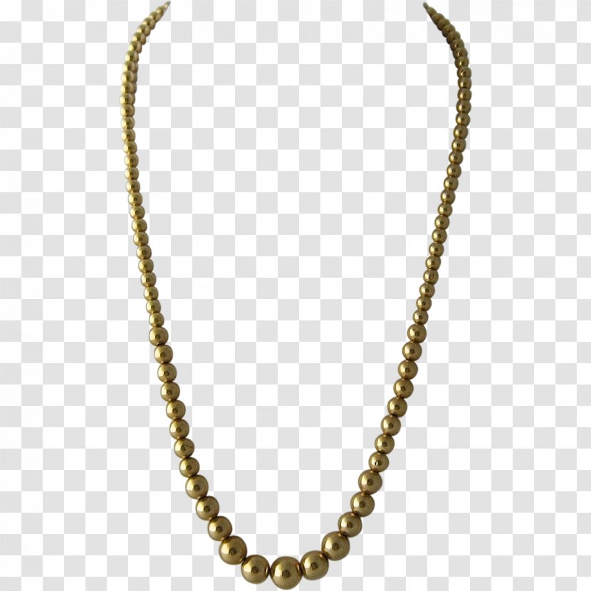 Earring Necklace Jewellery Chain Bracelet - Gold Transparent PNG