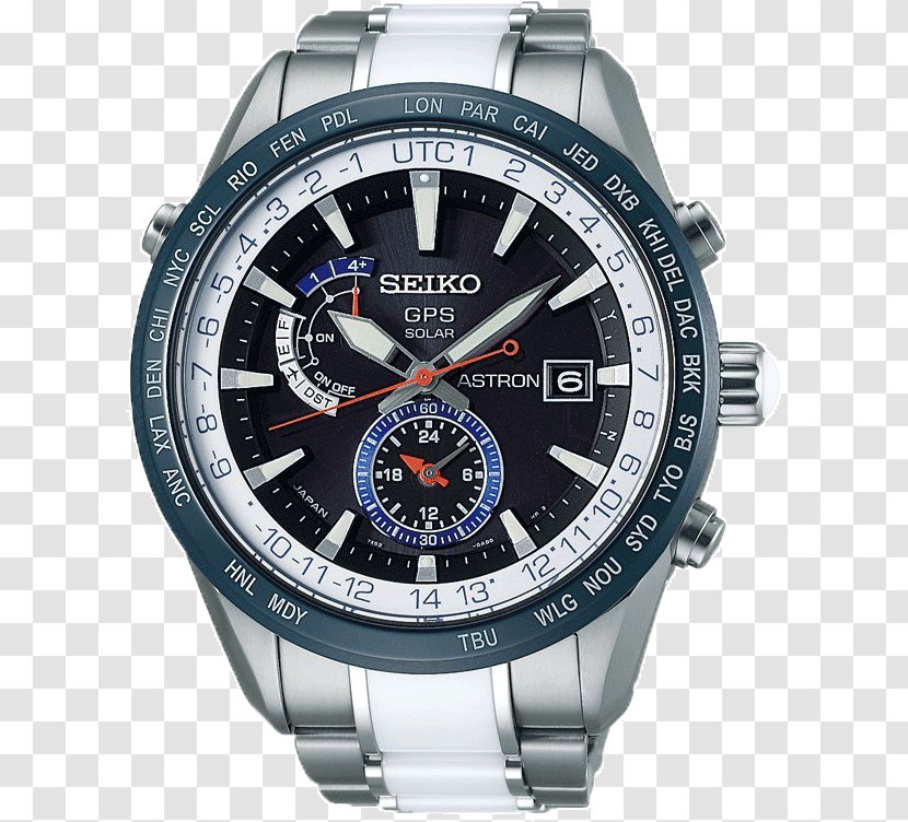 Astron Grand Seiko Watch Chronograph - Movement Transparent PNG