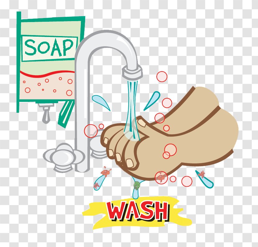 Hand Washing Hygiene Soap Clip Art - Clean Cliparts Transparent PNG