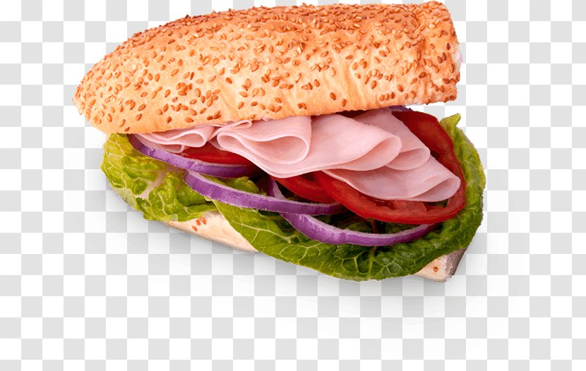 Ham And Cheese Sandwich Breakfast Submarine Mortadella - Delicious Pizza Transparent PNG