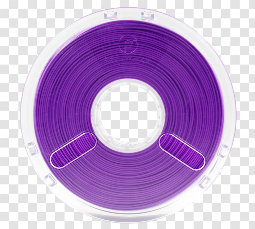 3D Printing Filament Polylactic Acid Purple - 3d Transparent PNG