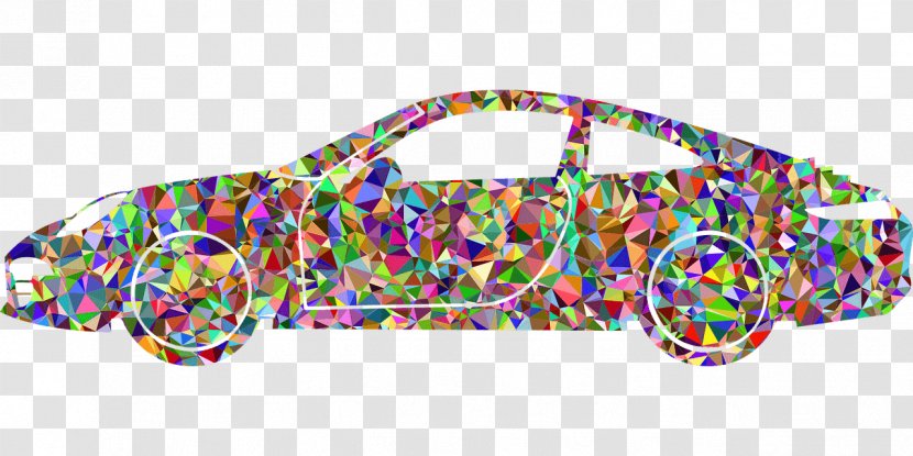 Car Porsche - Driving - Colors Transparent PNG