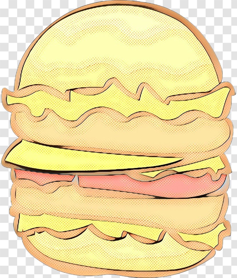 Junk Food Cheeseburger Yellow Product Design - American Transparent PNG