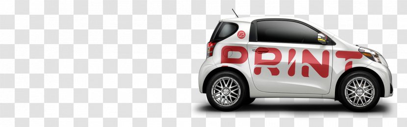 Toyota IQ Scion Car - Automotive Exterior - Poster Transparent PNG