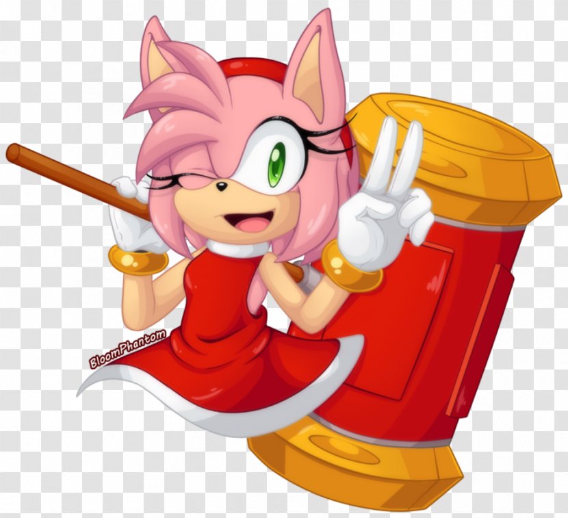 Amy Rose Character Clip Art - Windy - Allergy Transparent PNG