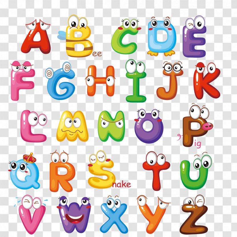 Letter English Alphabet - Cute Letters Transparent PNG