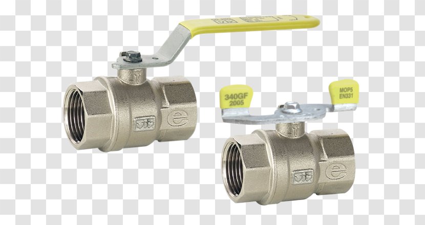 Gas Ball Valve Architectural Engineering Pressure - Brass - Globe Transparent PNG