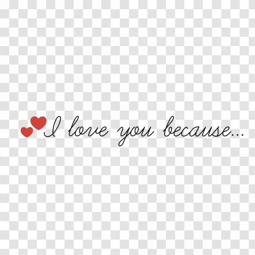 Logo Brand Font - Area - I Love You Transparent PNG