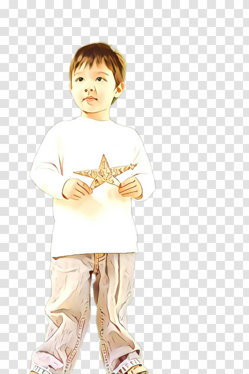 Child Standing Male Toddler Sleeve Transparent PNG