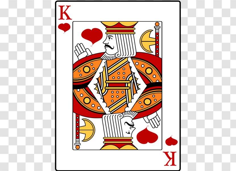 King Playing Card Roi De Cxc5u201cur Clip Art - Heart - Free Cards Images Transparent PNG