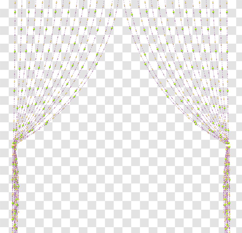 Curtain Textile Line Point - Interior Design Transparent PNG