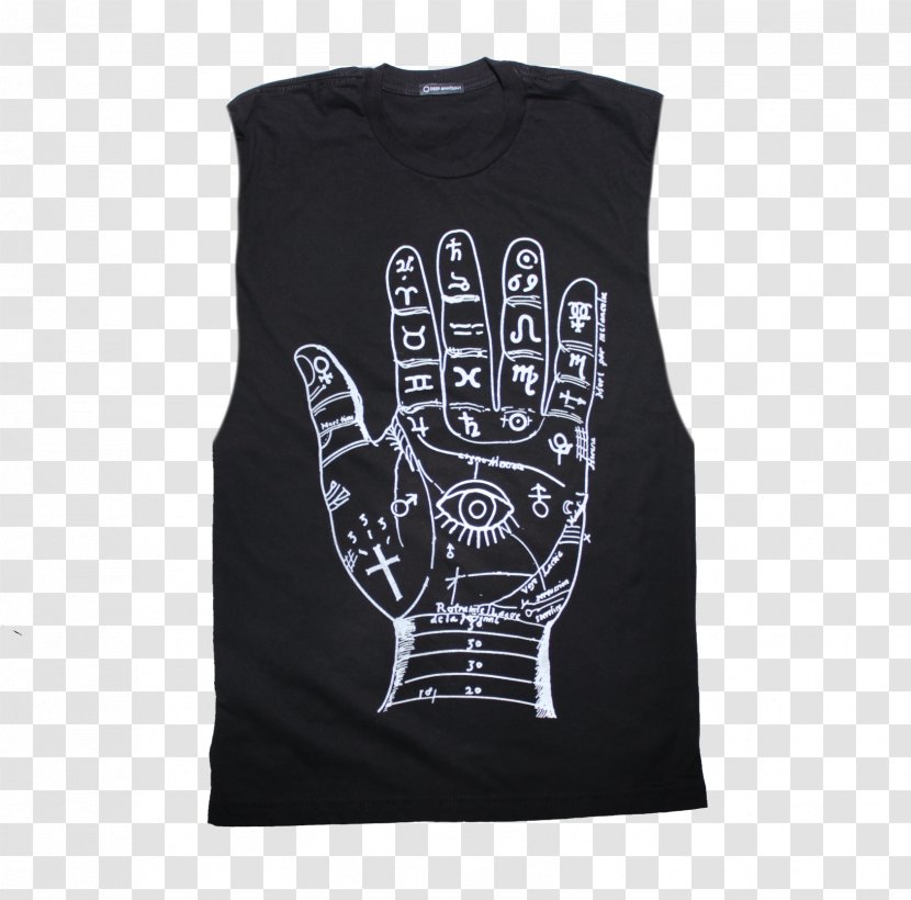 T-shirt Gilets Sleeve Unisex Palmistry - Sock Transparent PNG