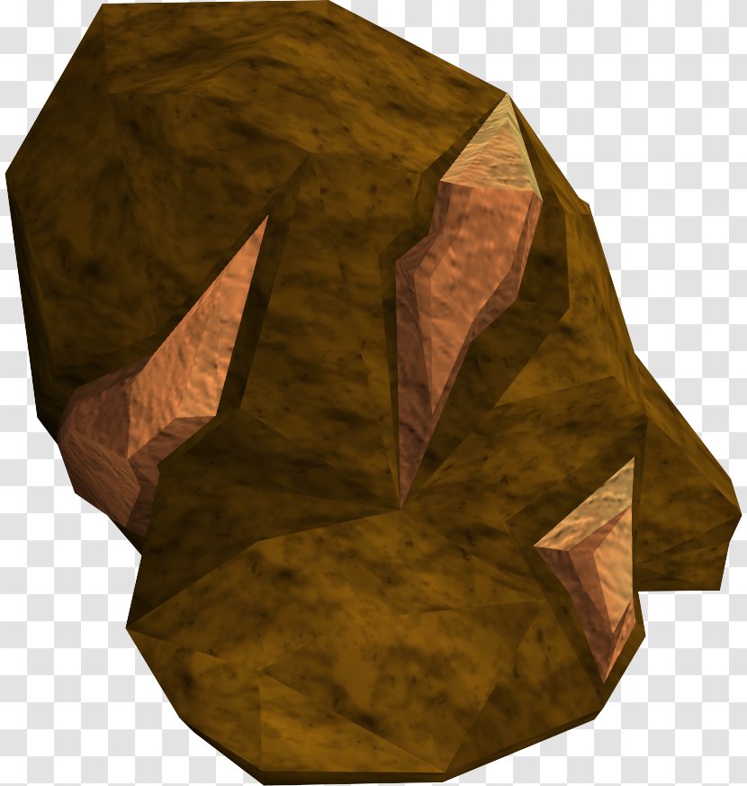 Ore Mining RuneScape Mineral Rock - Wood Transparent PNG
