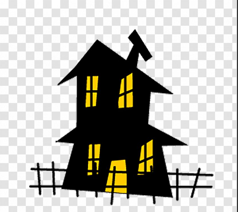 Halloween Drawing Clip Art - Brand - House Transparent PNG