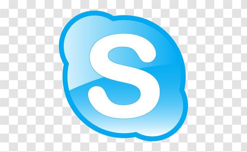 Skype Logo Videotelephony Adobe Illustrator - Blue - Pictures Icon Transparent PNG