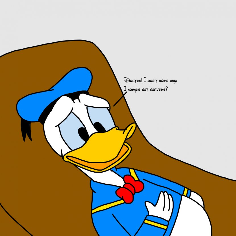 Donald Duck Cartoon Physician - Water Bird Transparent PNG