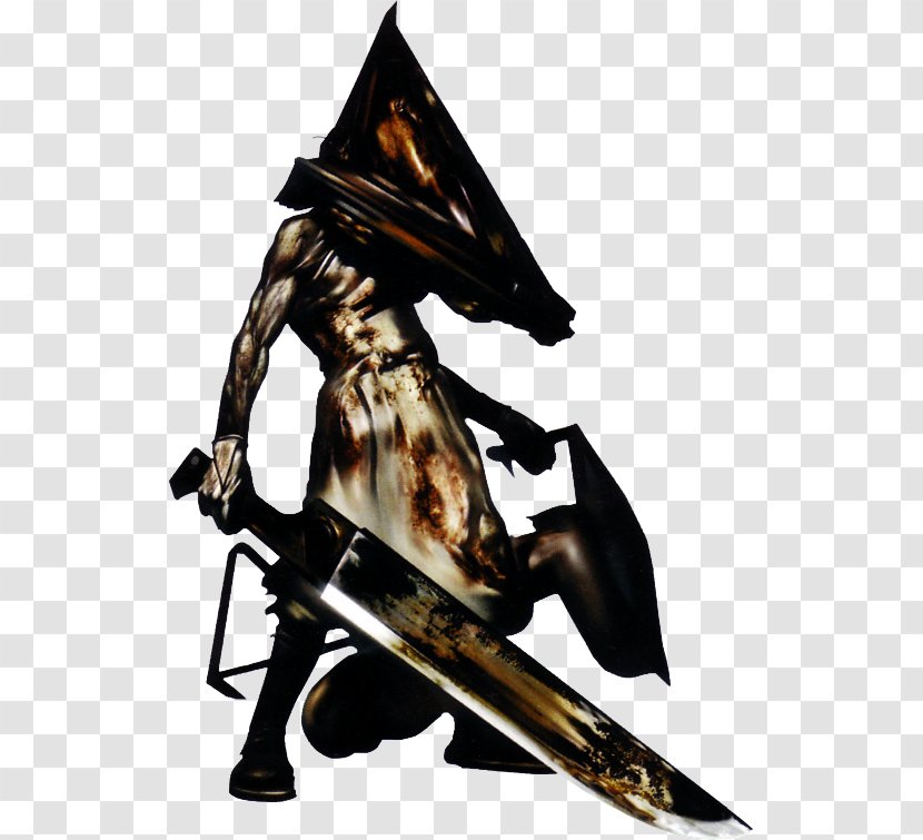 Pyramid Head Silent Hill 2 3 Alessa Gillespie - Weapon Transparent PNG