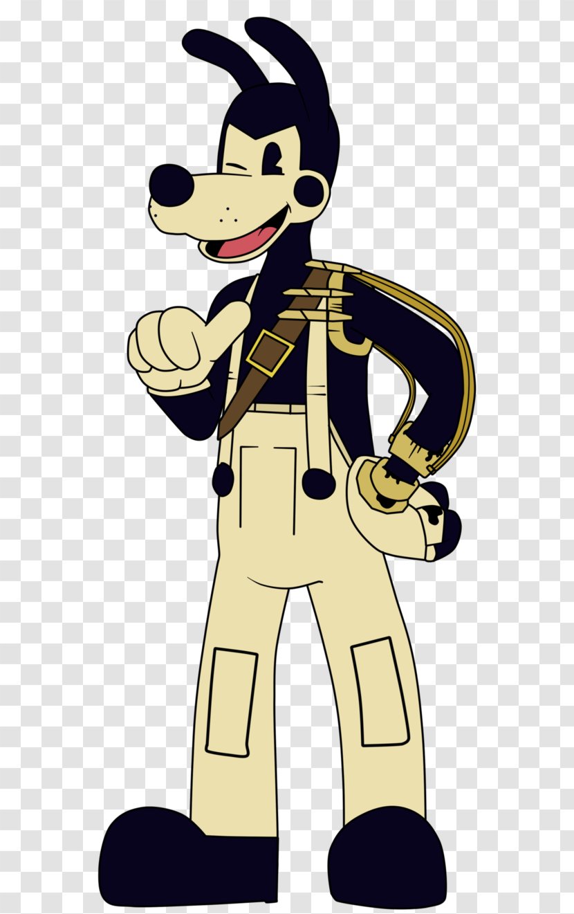 Bendy And The Ink Machine Gray Wolf Character - Cartoon - Lazy Boy Transparent PNG