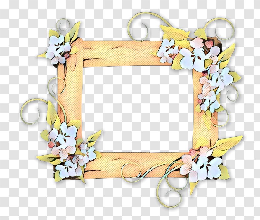 Flower Vintage Frame - Picture - Interior Design Transparent PNG