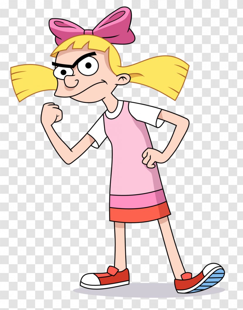 Helga G. Pataki Arnold Character Nickelodeon Television Show - Toddler - Cartoon Transparent PNG