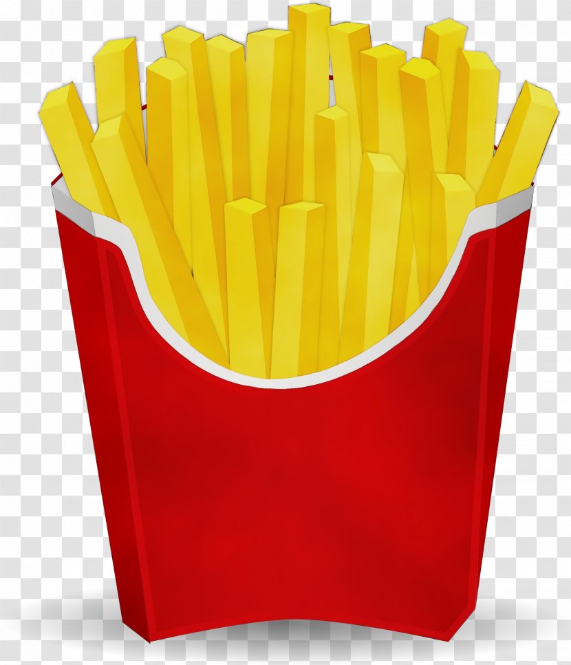 French Fries - Fast Food - Junk Paper Bag Transparent PNG