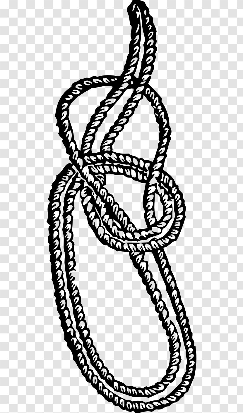Knot Seizing Rope Sailing Clip Art - Figureeight Transparent PNG