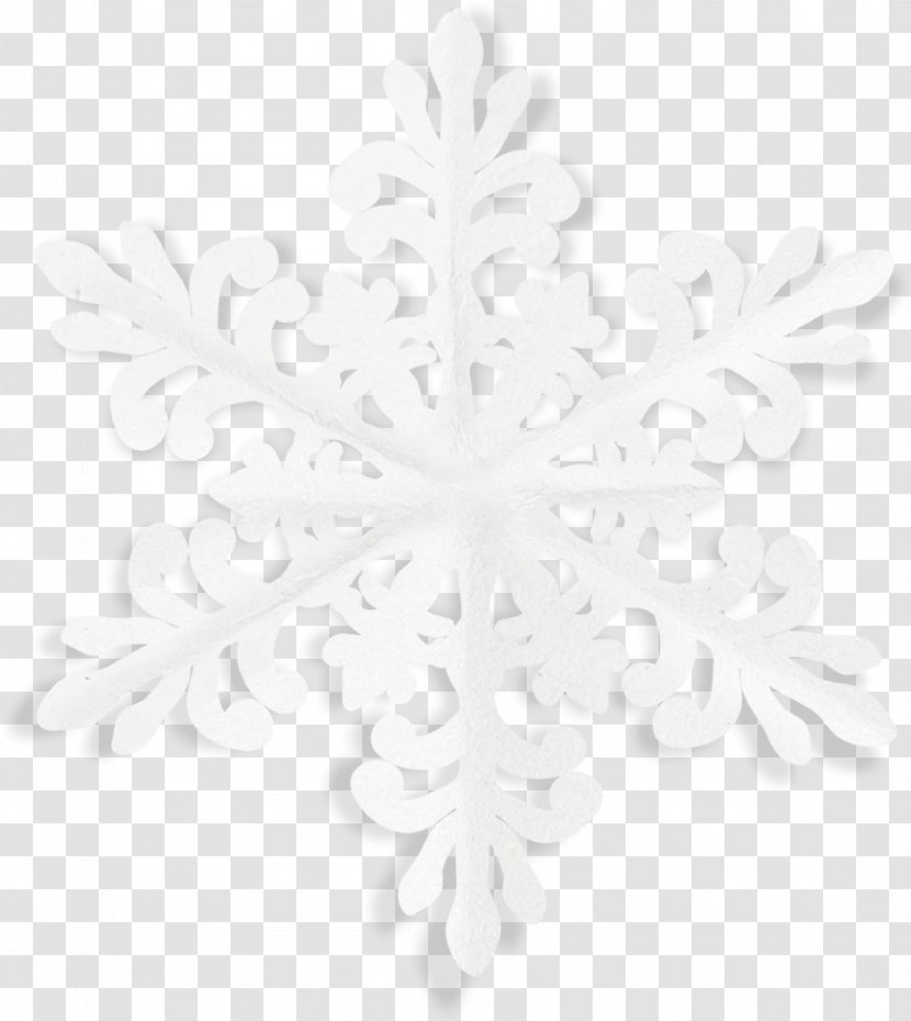 White Symmetry Black Pattern - Monochrome - Snow Transparent PNG