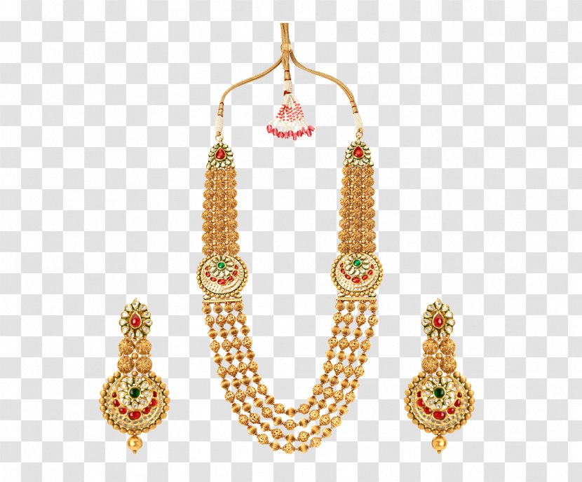 Necklace Earring Tanishq Jewellery Kundan - Earrings Transparent PNG