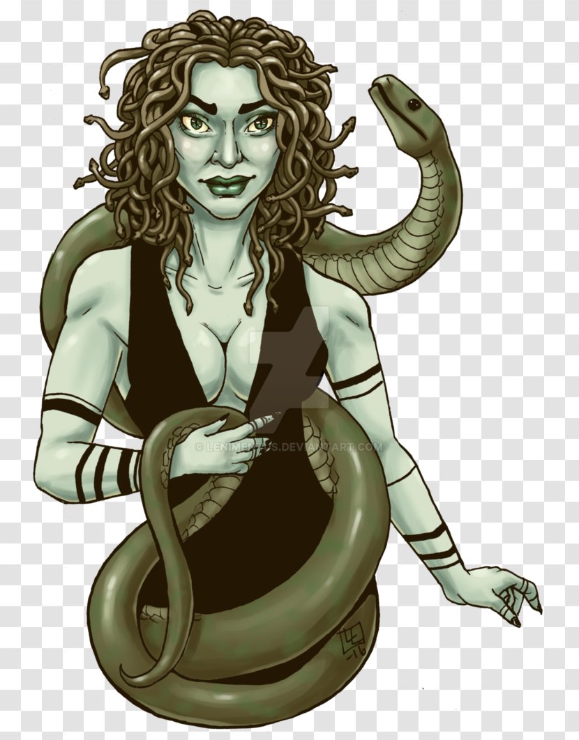 Serpent Ink Cartoon Legendary Creature - Vertebrate Transparent PNG