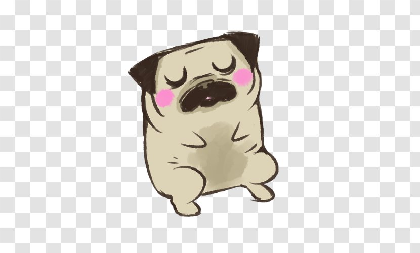 Pug Puppy Dog Breed Non-sporting Group Toy - Nose Transparent PNG