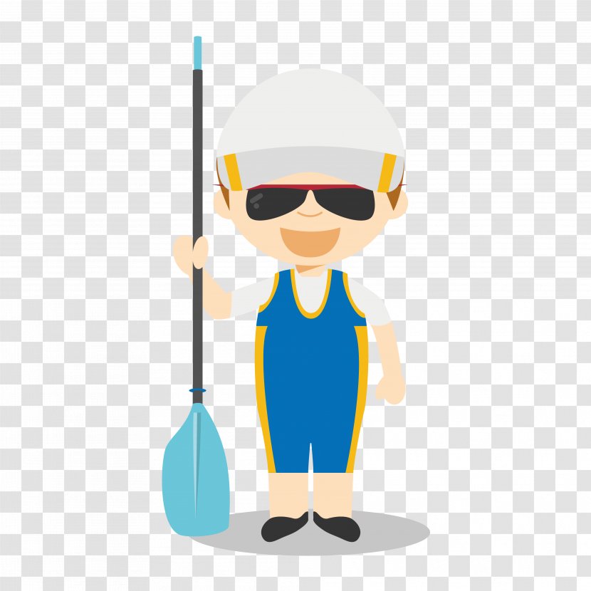 Rowing Photography Illustration - Drawing - Cartoon Character Transparent PNG
