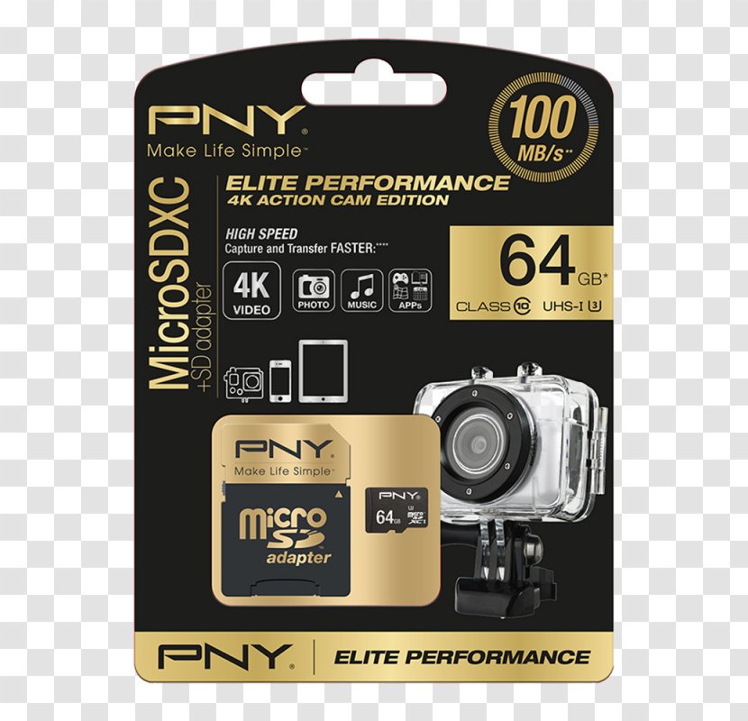 MicroSD SDHC Secure Digital Flash Memory Cards SDXC - Live Performance Transparent PNG