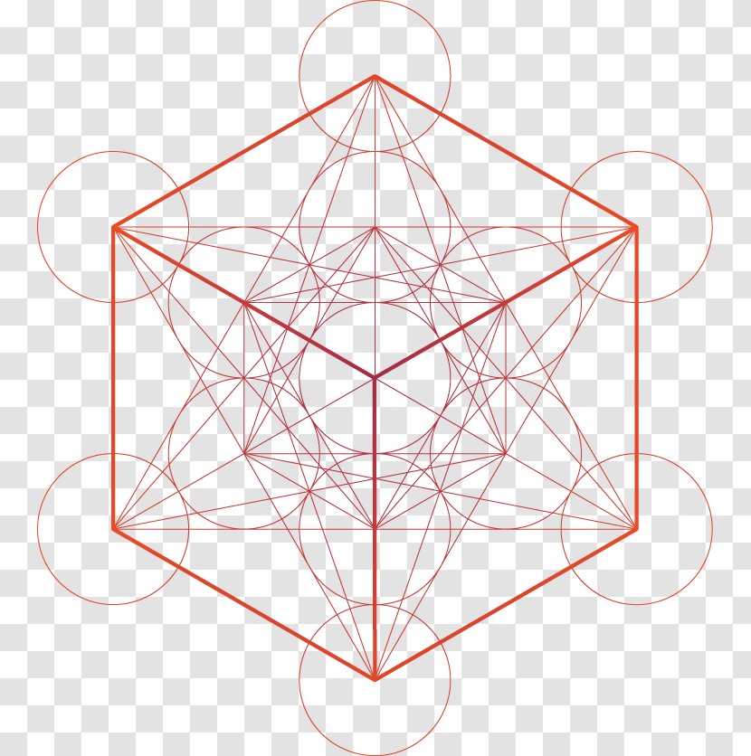 Metatron Hexagram Sacred Geometry Overlapping Circles Grid - Hexagon - Symbol Transparent PNG