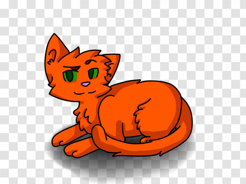 Kitten Firestar Cat Leafpool ThunderClan - Small To Medium Sized Cats Transparent PNG