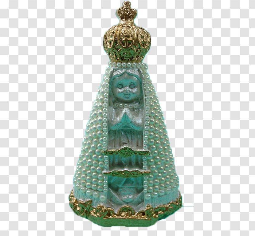 Our Lady Of Aparecida Fátima Sculpture Pearl - Statue - Nossa Senhora Apareida Transparent PNG