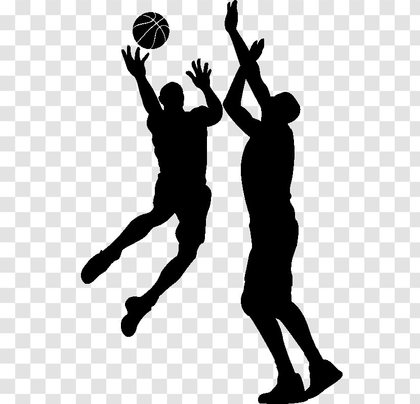 Basketball Player Jump Ball Backboard - Decal Transparent PNG