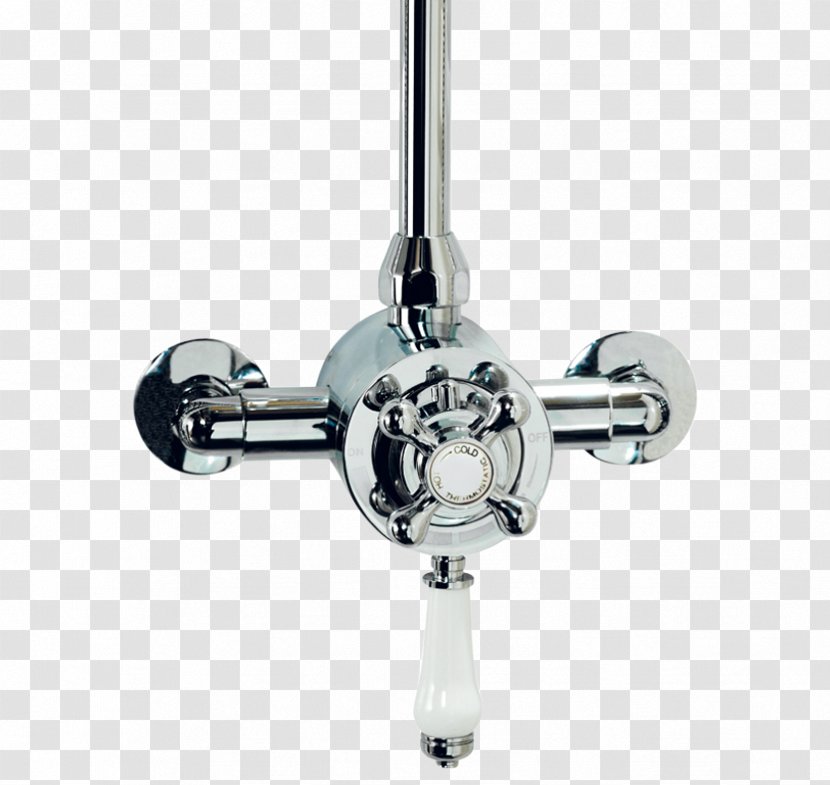 Thermostatic Mixing Valve Shower Pressure-balanced - Brass Transparent PNG