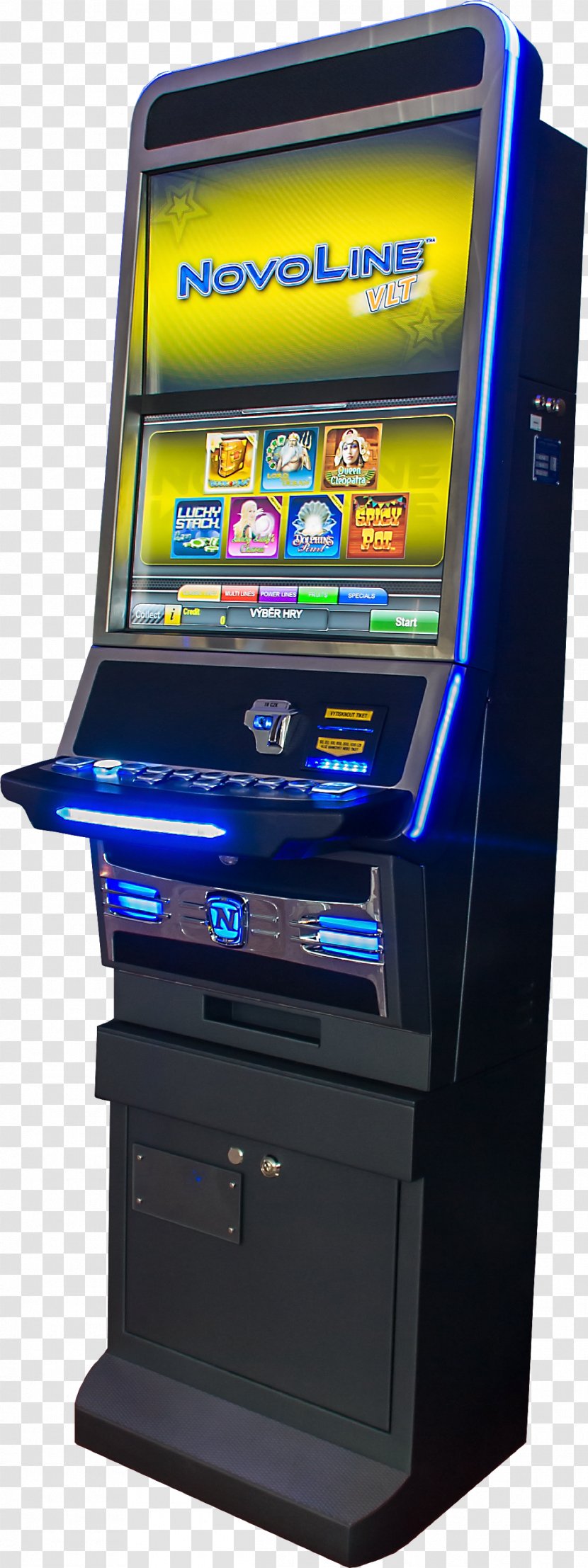 Video Lottery Terminal Fruit Machines Arcade Cabinet - Flower - Giant Stack Of Books Transparent PNG