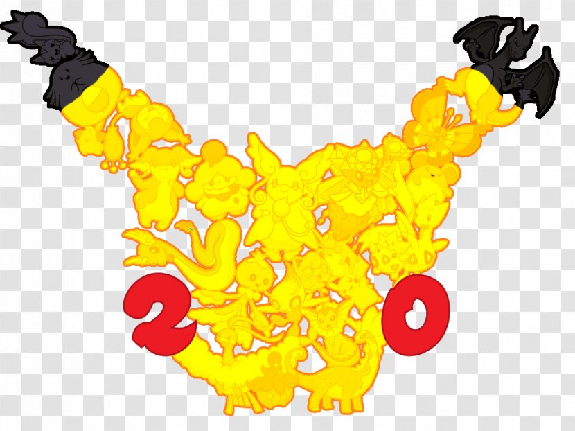 Pokémon Crystal Tomodachi Life Pikachu X And Y Misty - Yellow - Cat Pokemon Transparent PNG